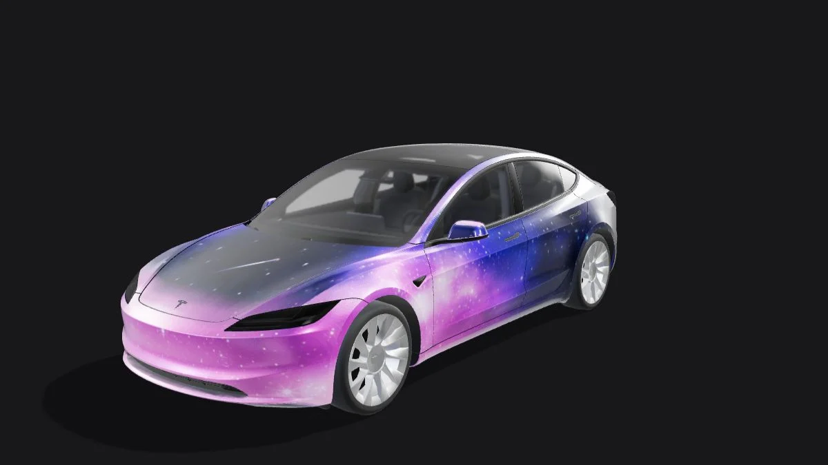 Model 3 with a Cosmic Burst digital wrap